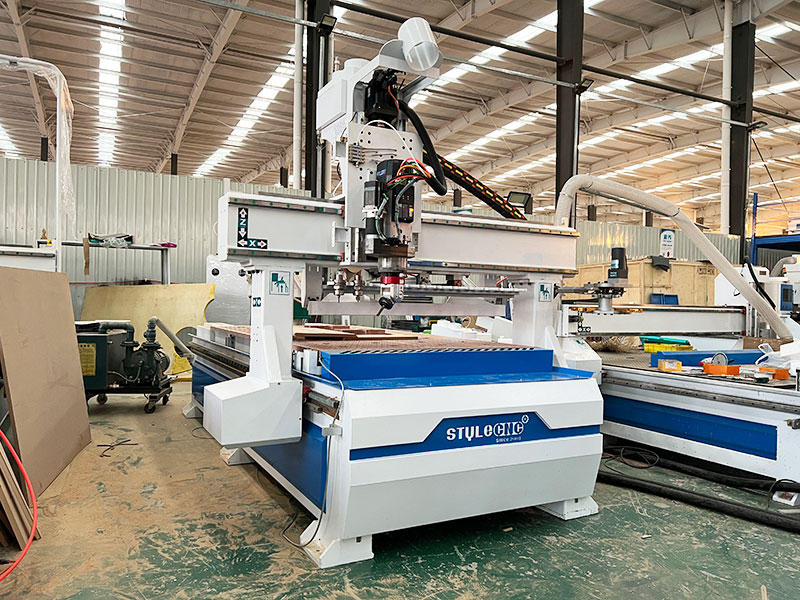 自動換刀數控木工雕刻機工作臺套件，帶HSD C軸和主軸