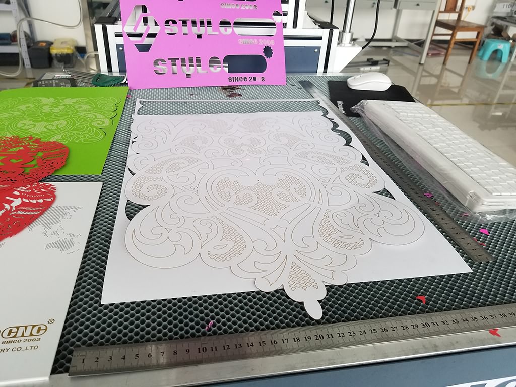 CO2 激光切割3D紙工藝品 CO2 激光切割3D紙工藝品