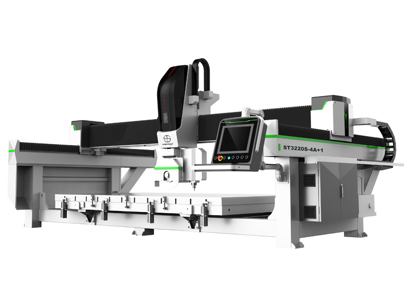 4+1自動石材數控臺面水槽開孔橋鋸