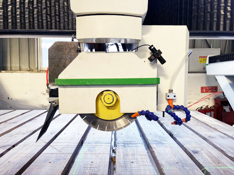 4+1自動石材數控臺面水槽開孔橋鋸