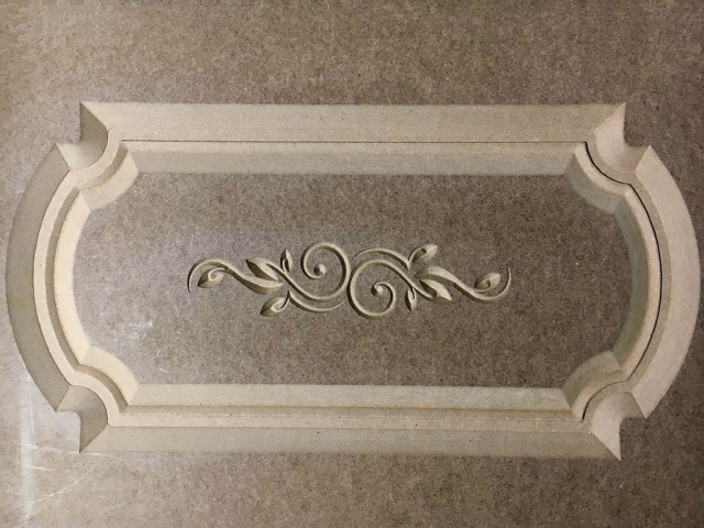 數控雕刻機雕刻中密度纖維板應用和示例