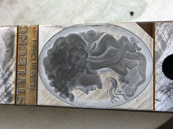 3D硬鋼上的激光壓花 3D硬鋼上的激光壓花