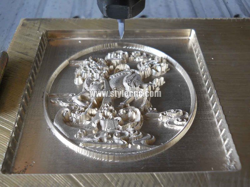 數控金屬雕刻機應用