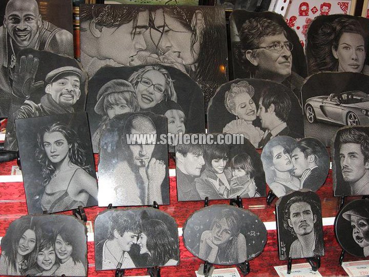 石材樣品激光雕刻機 石材樣品激光雕刻機