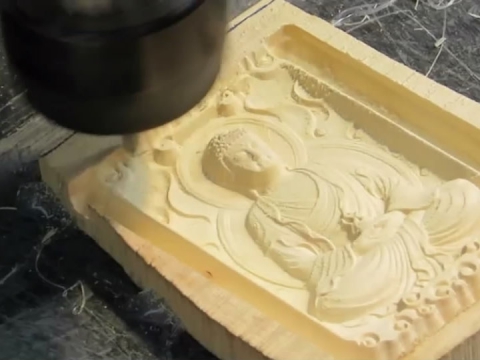 6090型臺式數控雕刻機用于木雕佛像雕刻 6090型臺式數控雕刻機用于木雕佛像雕刻