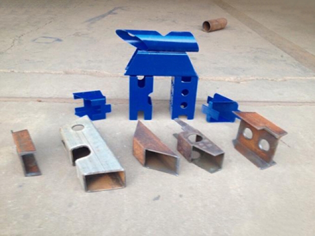 數控等離子切割機用于方管和圓管切割項目