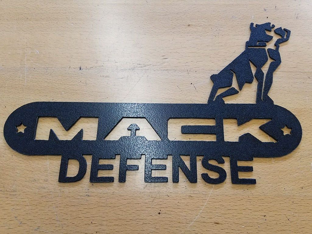 數控等離子切割金屬標識