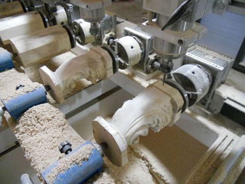 多頭數控雕刻機的旋轉軸如何固定？