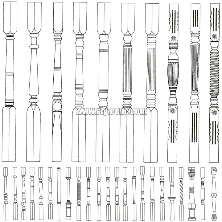 用于木柱和木腿項(xiàng)目的木工車床 用于木柱和木腿項(xiàng)目的木工車床
