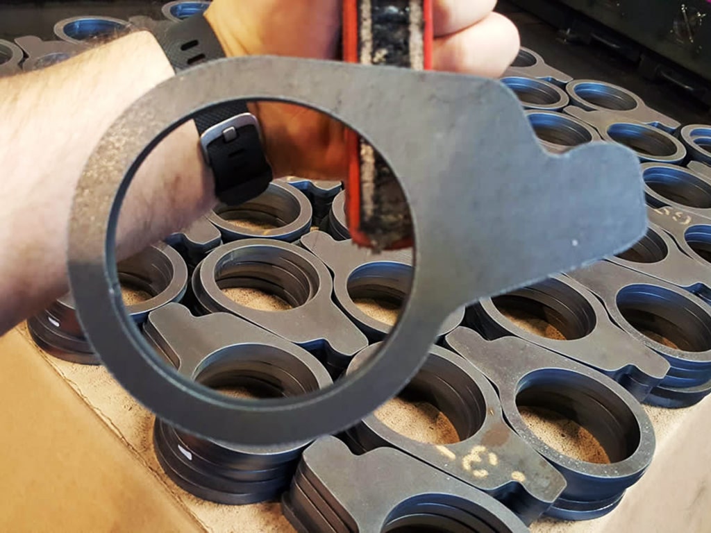 數控等離子切割碳鋼零件