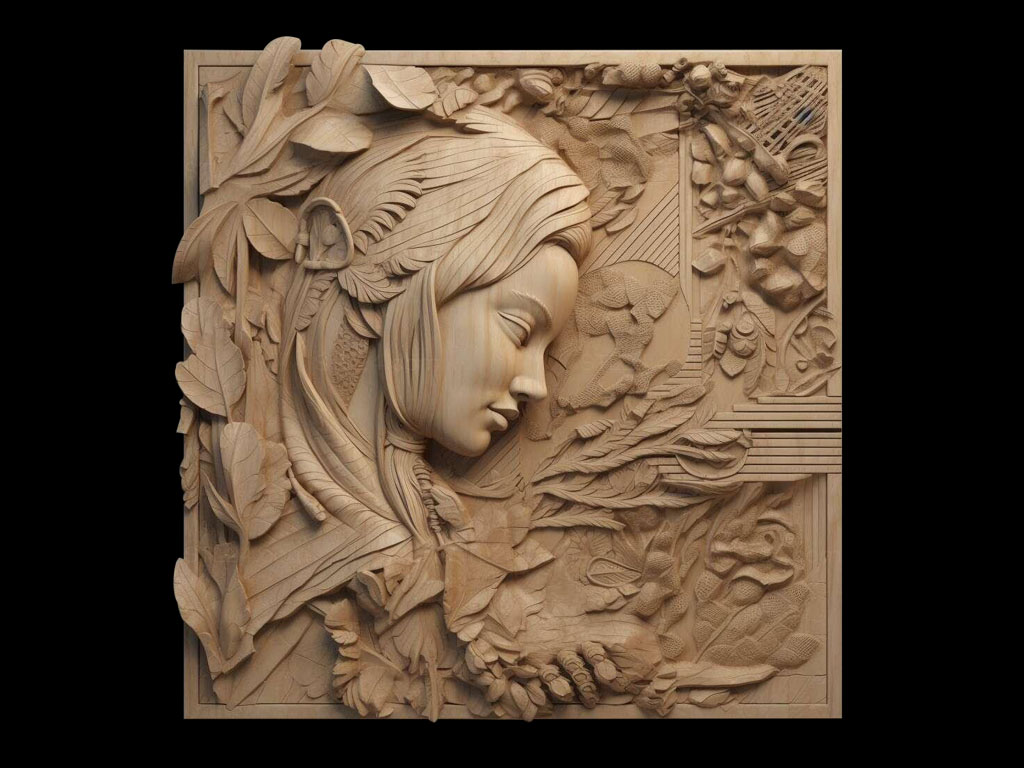 數控木浮雕項目雕刻機