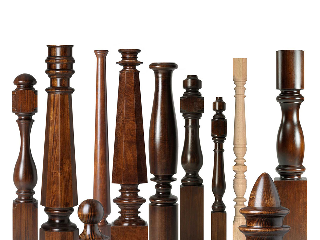 工業(yè)數(shù)控木工車床，用于制作樓梯欄桿和桌腿