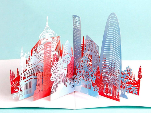 3D動態 CO2 賀卡激光打標機 3D動態 CO2 賀卡激光打標機