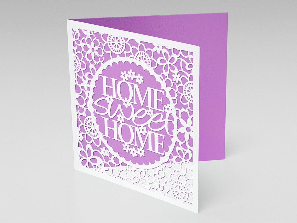 3D動(dòng)態(tài) CO2 賀卡切割項(xiàng)目的激光打標(biāo)機(jī)