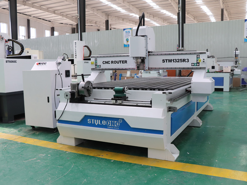 STM1325-R3數控木工雕刻機(帶四軸旋轉工作臺) STM1325-R3數控木工雕刻機(帶四軸旋轉工作臺)
