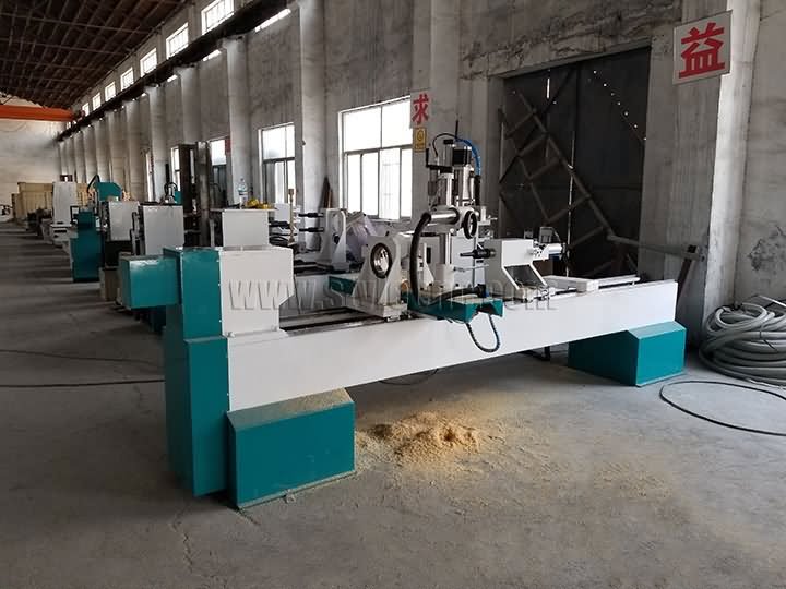 數控四軸木工車床