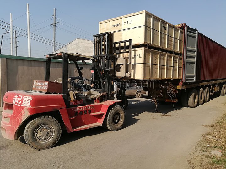 4臺3主軸多任務數控雕刻機準備發往英國