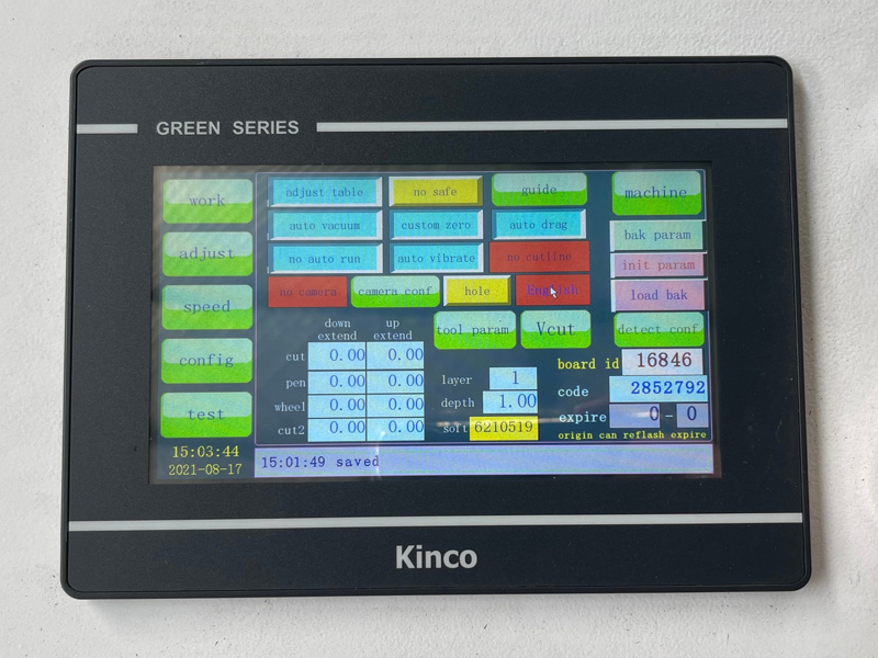 工業自動數字布料切割機出售