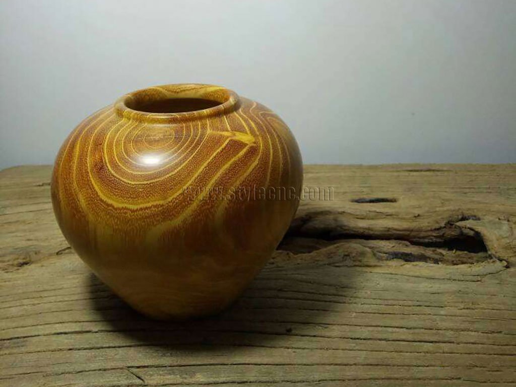 數(shù)控木工車(chē)床加工柘木罐及罐體項(xiàng)目