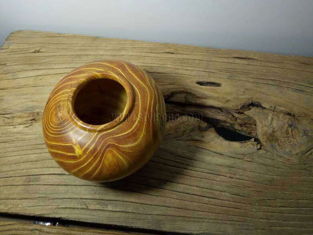 數(shù)控木工車(chē)床加工柘木罐項(xiàng)目