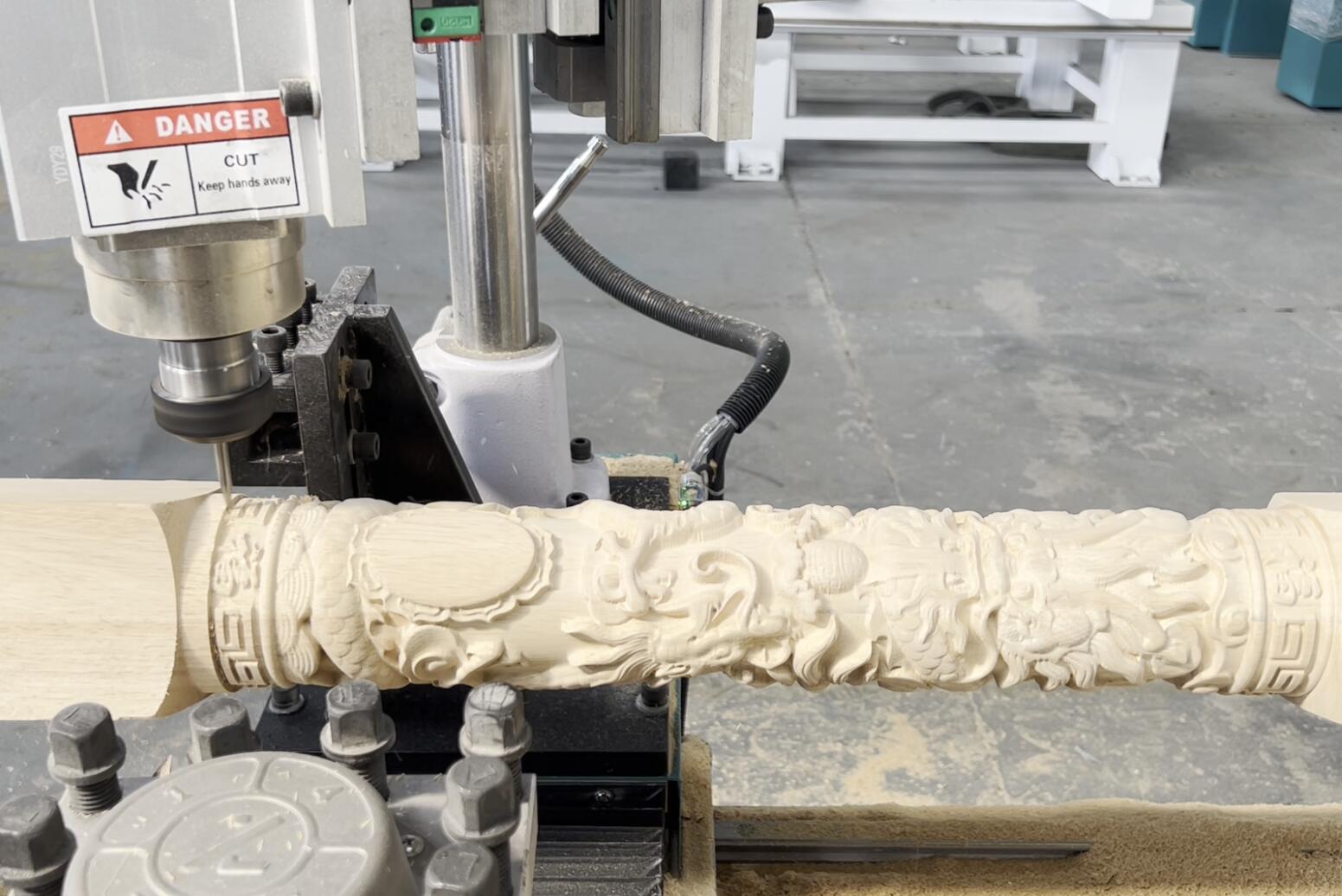 自動換刀數控木工車床用于木工車削項目 自動換刀數控木工車床用于木工車削項目