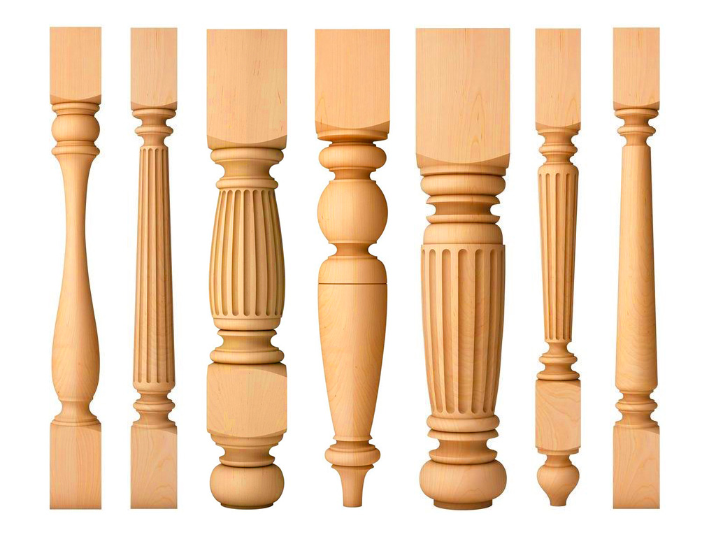 工業(yè)數(shù)控木工車床，用于加工桌腿和樓梯欄桿