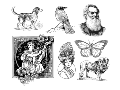 免費 2D/3D激光蝕刻機的激光雕刻矢量文件 免費 2D/3D激光蝕刻機的激光雕刻矢量文件