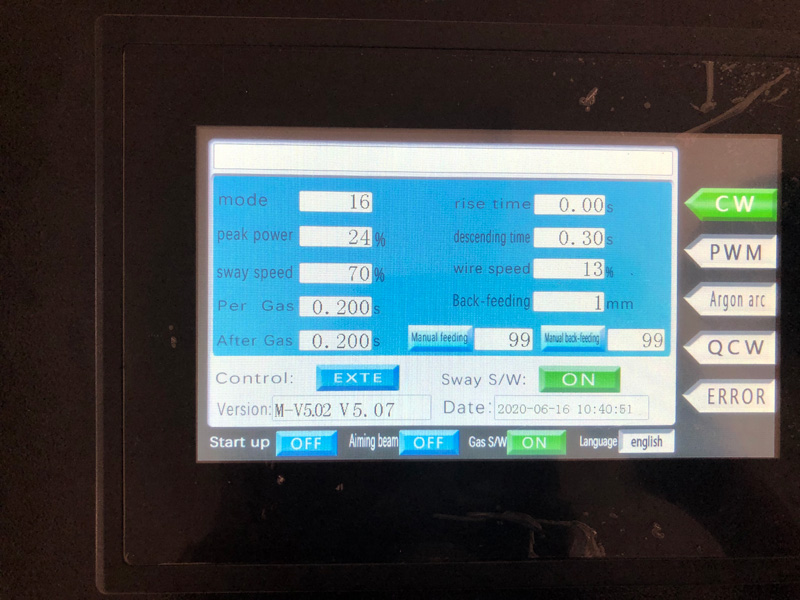 手持式激光焊接機控制系統(tǒng) 手持式激光焊接機控制系統(tǒng)