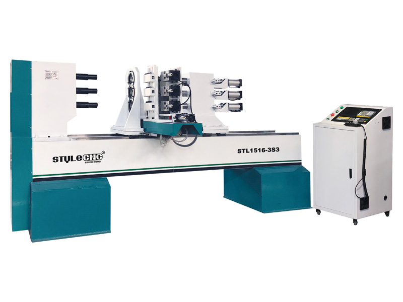 多軸數控仿形木工車床