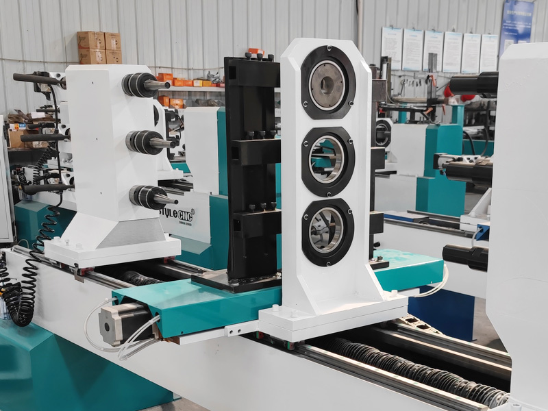 多軸數控木工車床用于仿形車削