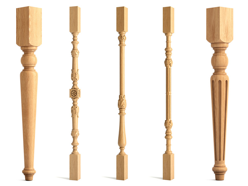 工業(yè)數(shù)控木工車床，用于加工桌腿和樓梯欄桿