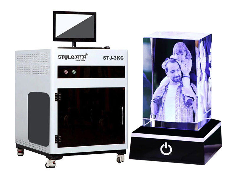 3D地下激光雕刻水晶項目