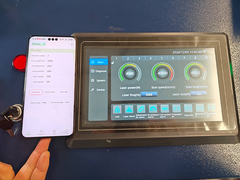 2025最暢銷(xiāo)的手持式激光除銹機(jī)