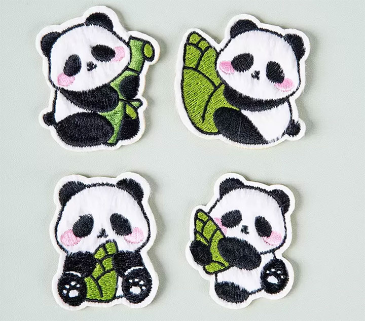 激光切割刺繡徽章