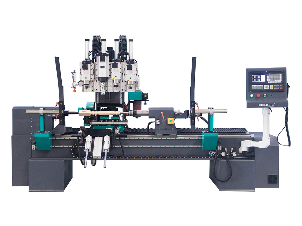 全尺寸七合一數控木工車銑中心出售