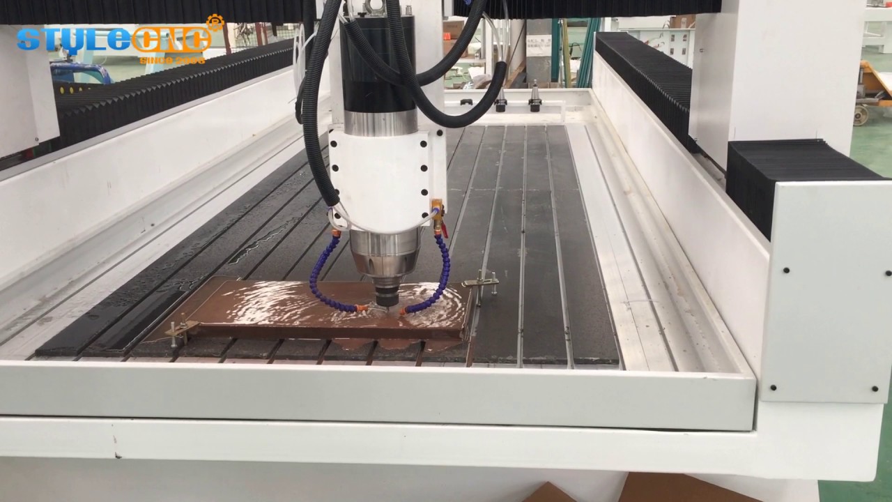 石材雕刻用線性自動換刀數控銑床 石材雕刻用線性自動換刀數控銑床