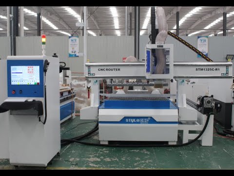 自動換刀 3D數(shù)控木工雕刻機（帶四軸旋轉(zhuǎn)工作臺）