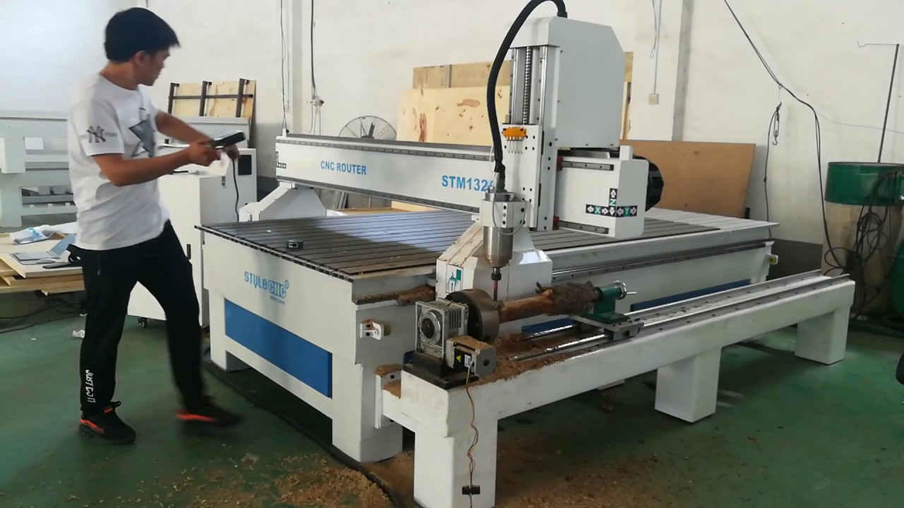 英國一款超棒的旋轉四軸數控雕刻機 英國一款超棒的旋轉四軸數控雕刻機