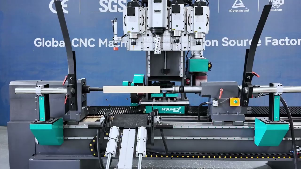 全尺寸七合一數控木工車銑中心出售