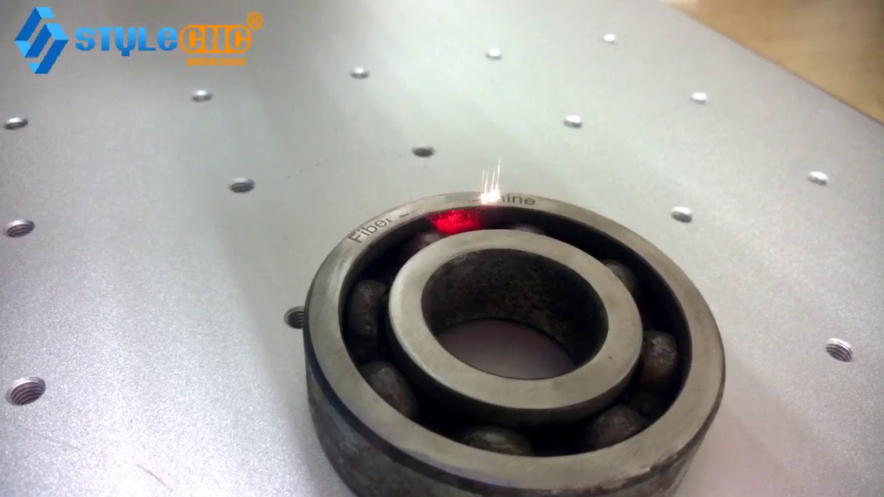 滾珠軸承光纖激光打標機 滾珠軸承光纖激光打標機