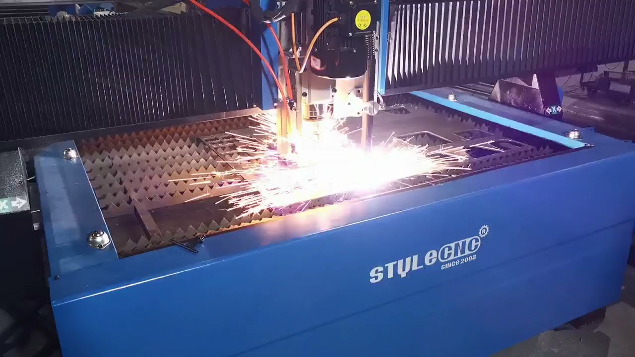 精密數控等離子切割機,用于金屬切割和鉆孔 精密數控等離子切割機,用于金屬切割和鉆孔